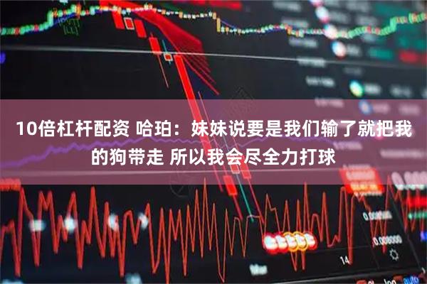 10倍杠杆配资 哈珀：妹妹说要是我们输了就把我的狗带走 所以我会尽全力打球